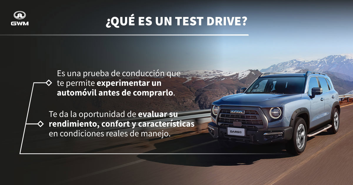 En qué consiste un Test Drive.