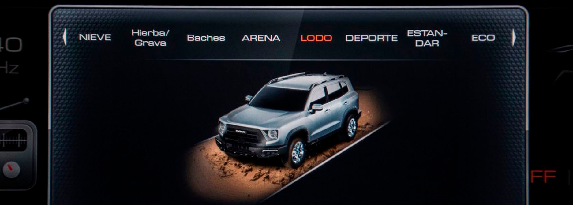 modos de conducción HAVAL DARGO