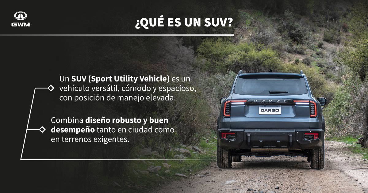SUV Haval Dargo en camino extraurbano.