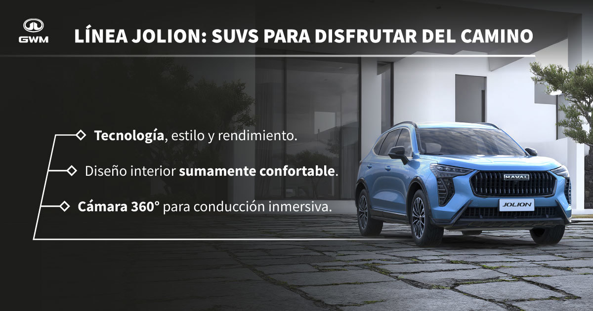 Línea Jolion: vehículos SUV