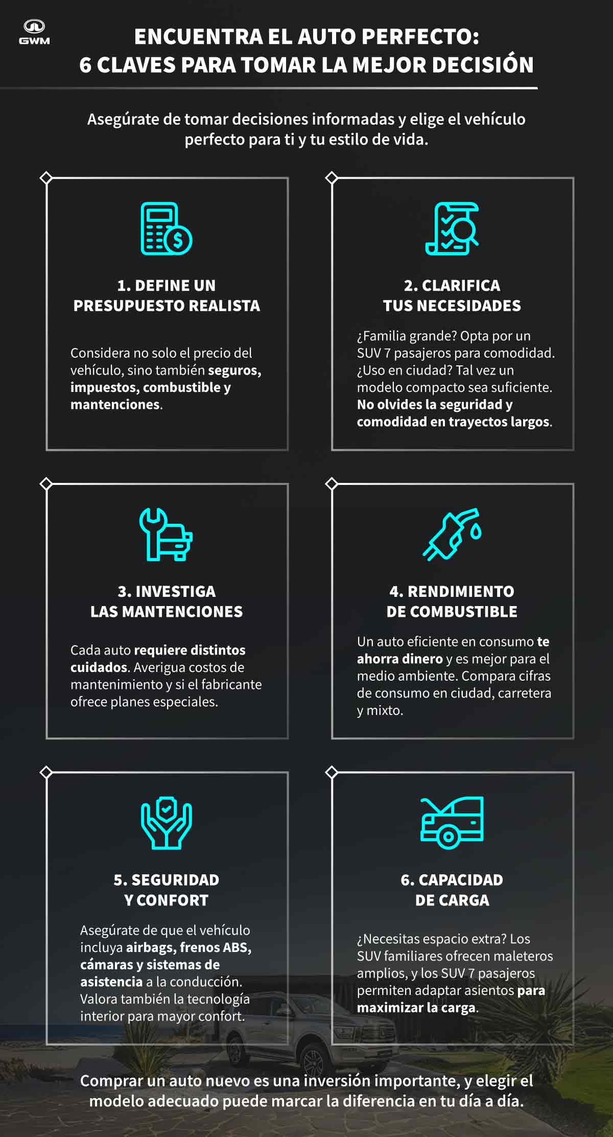 Claves que se deben analizar al comprar autos nuevos