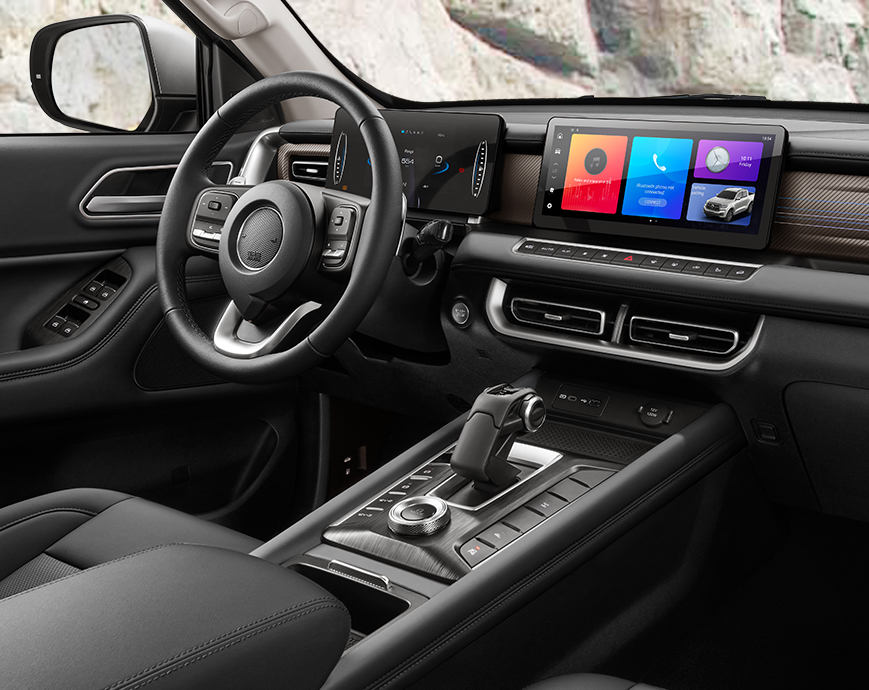 Diseño interior camioneta pick up POER PLUS AUTOMÁTICA